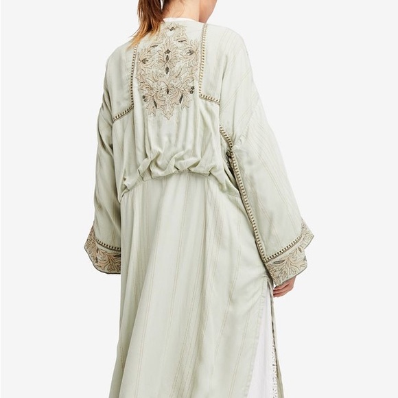 Free People Other - NWT Free People Afterglow Kimono Sz XS